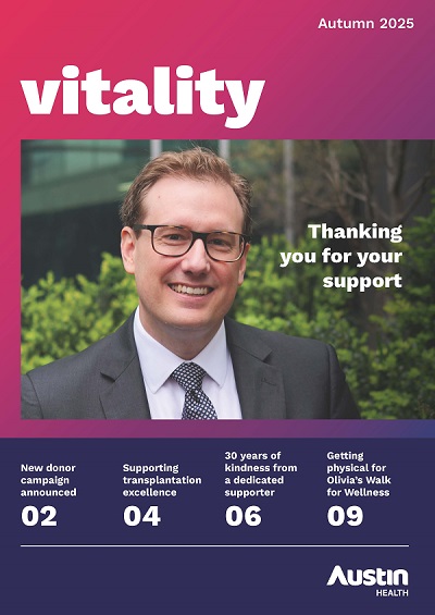 Cover of Vitality - Autumn 2025